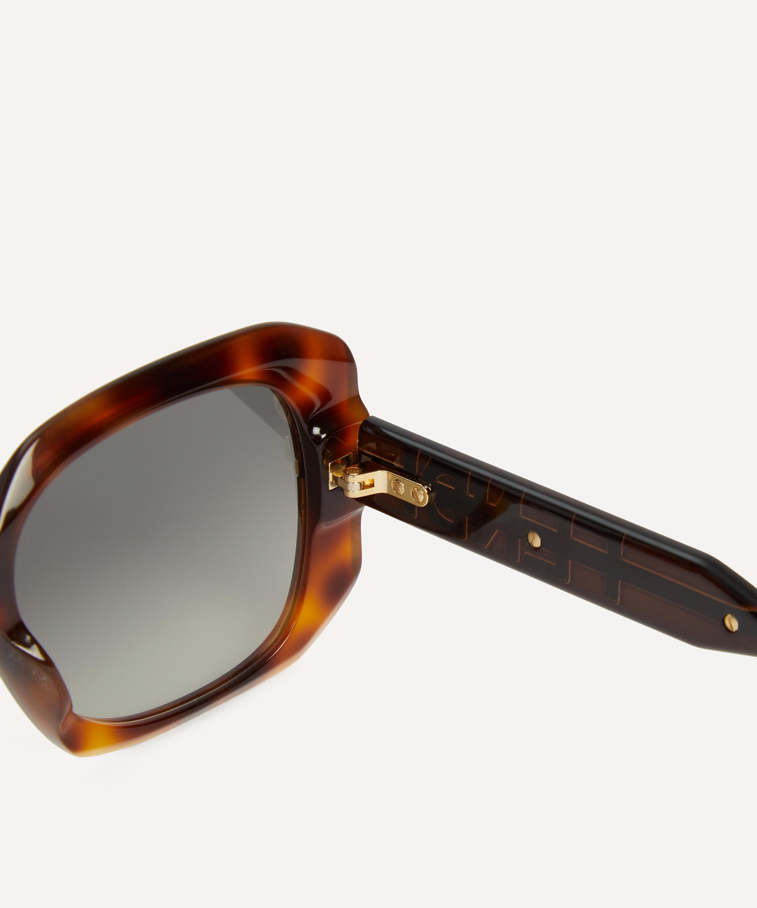 Fendi - Fendigraphy Oversized Acetate Sunglasses image number 3