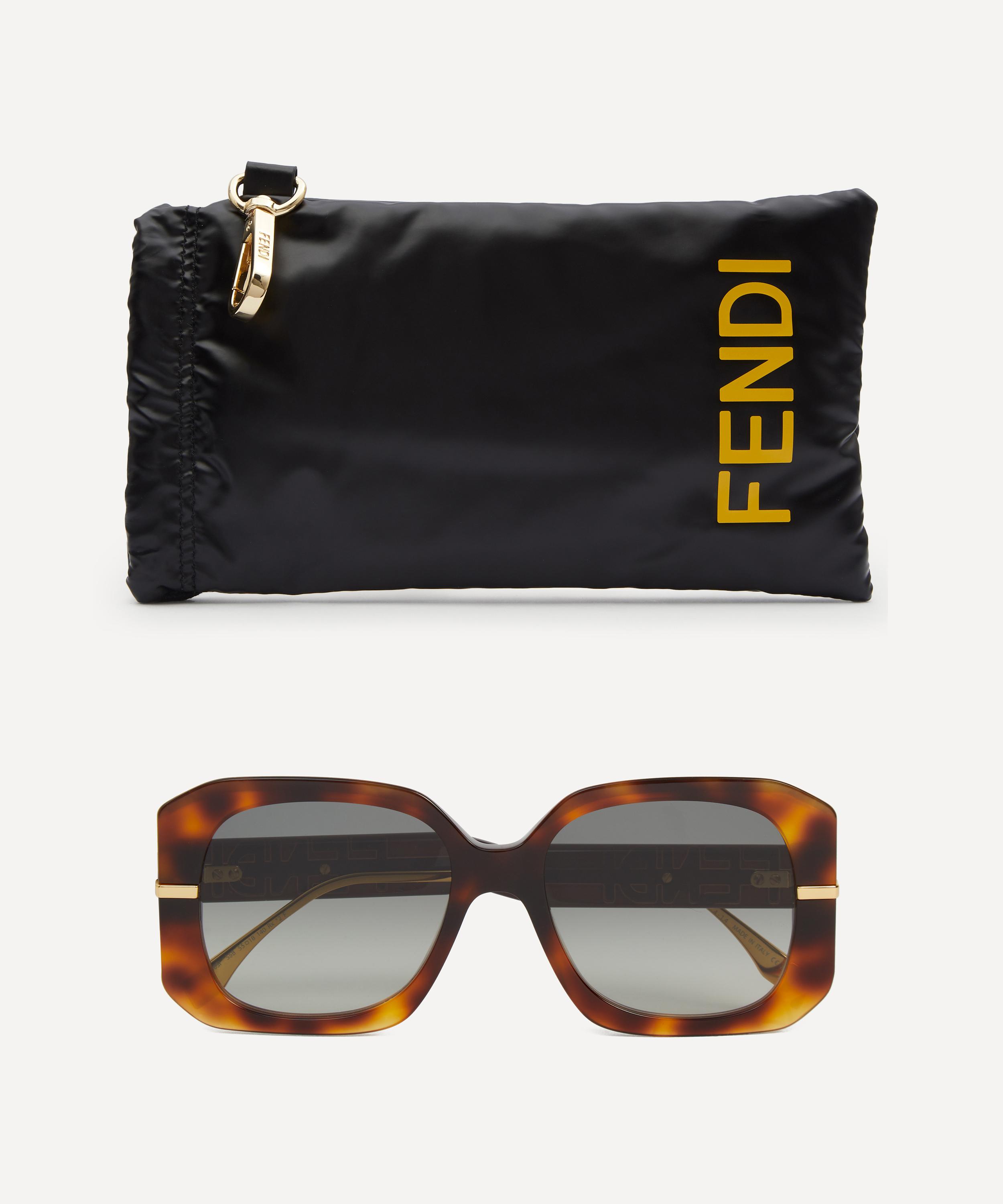 Fendi - Fendigraphy Oversized Acetate Sunglasses image number 4