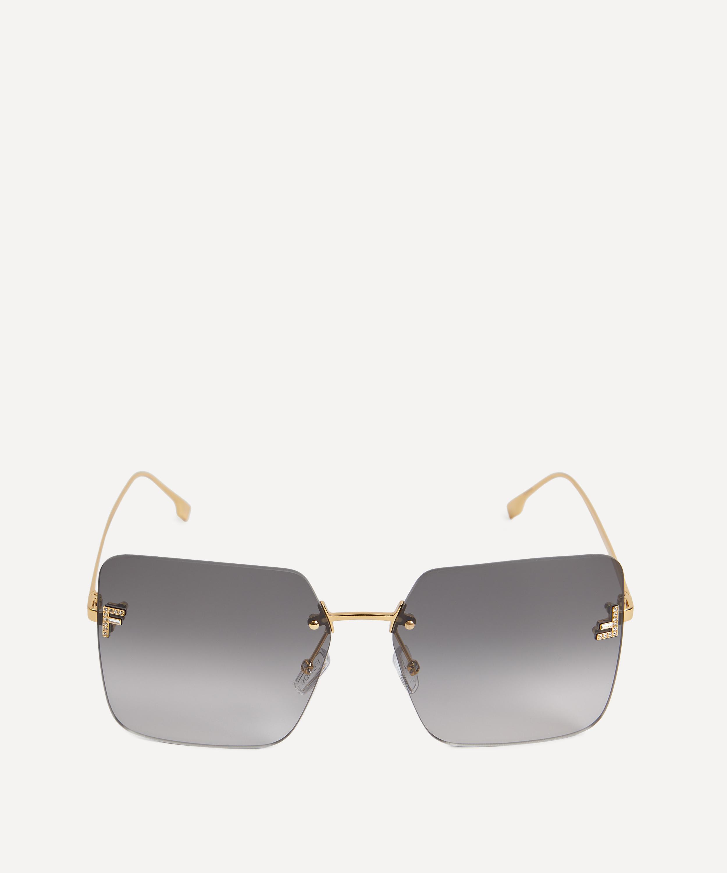 Fendi oversized outlet sunglasses