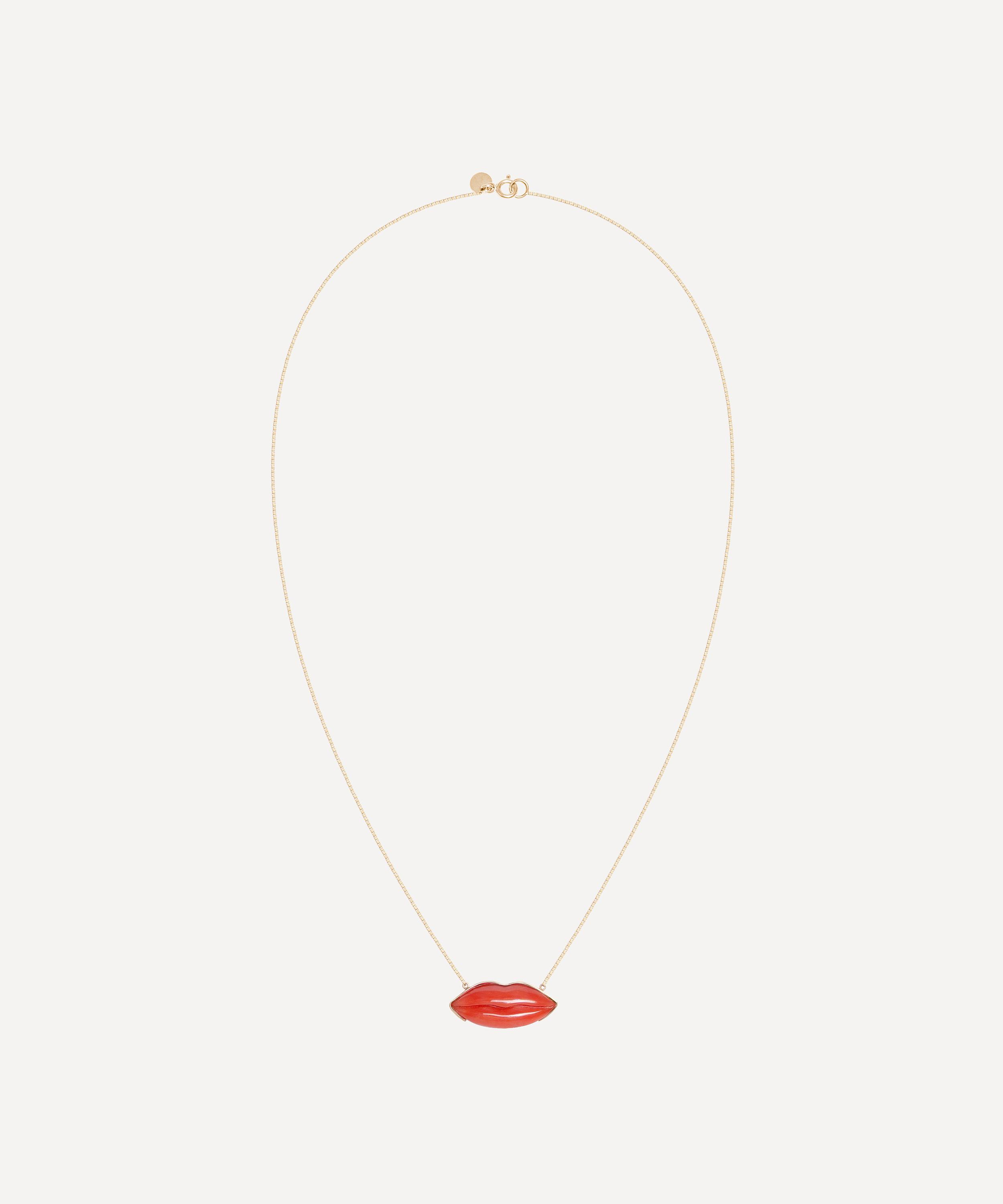 Atelier VM - 18ct Gold Bocca Lolita Pendant Necklace