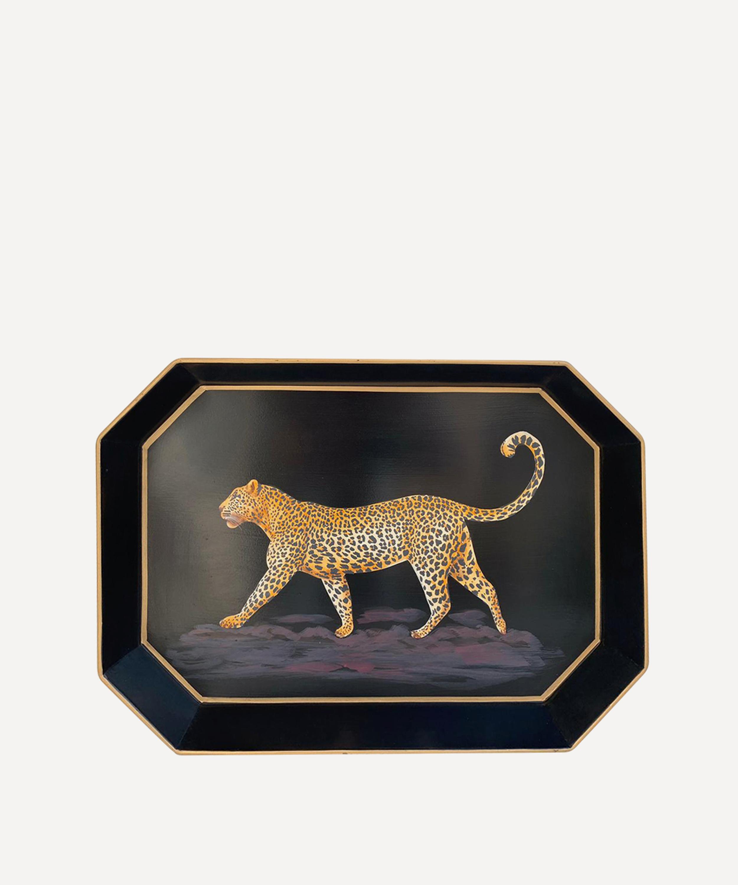 Les Ottomans - Fauna Hand-Painted Iron Tray