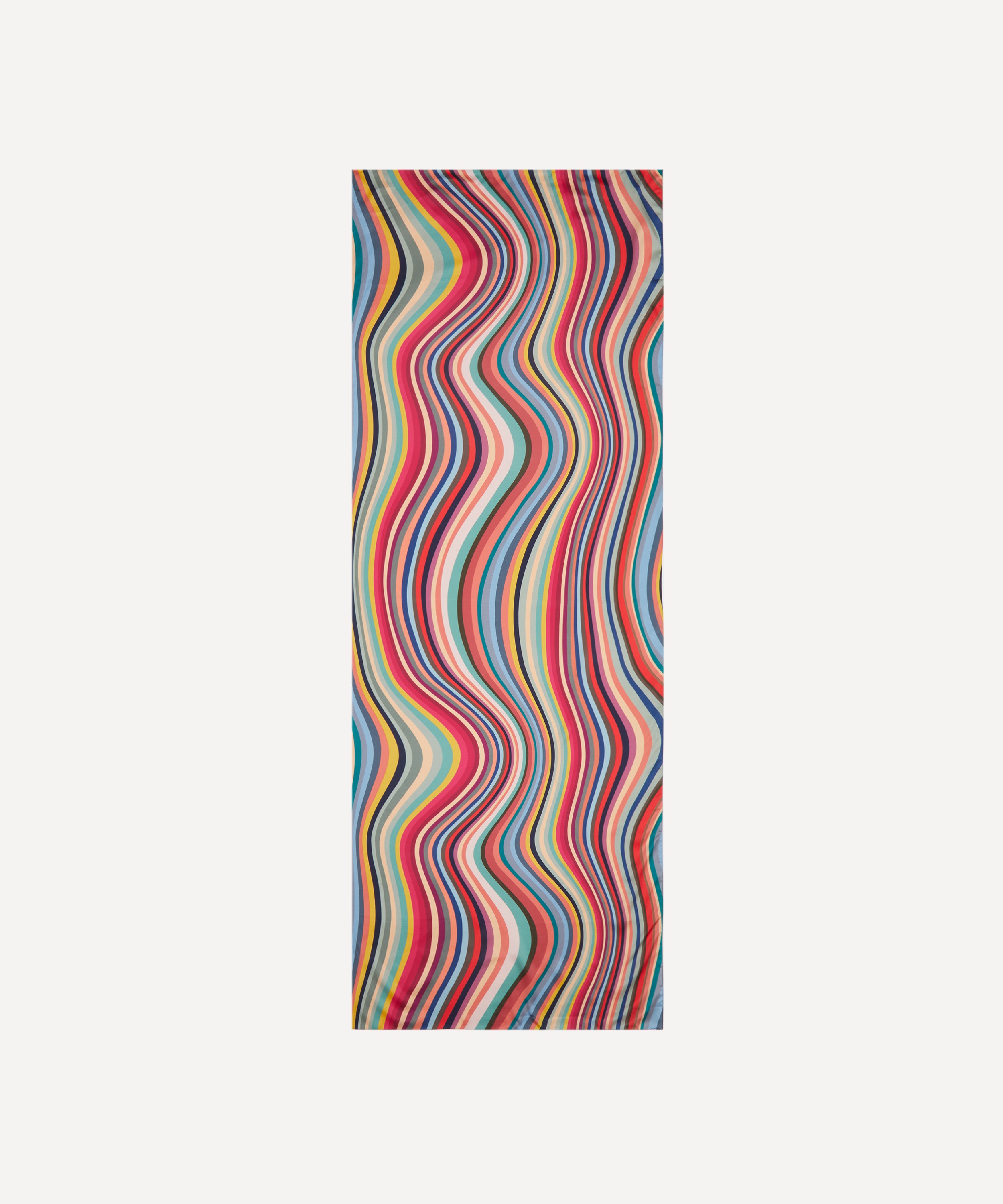 Paul Smith - Multicolour Swirl Silk Scarf image number 0