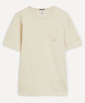 C.P. Company - 30/2 Mercerized Jersey Twisted Pocket T-Shirt image number 0