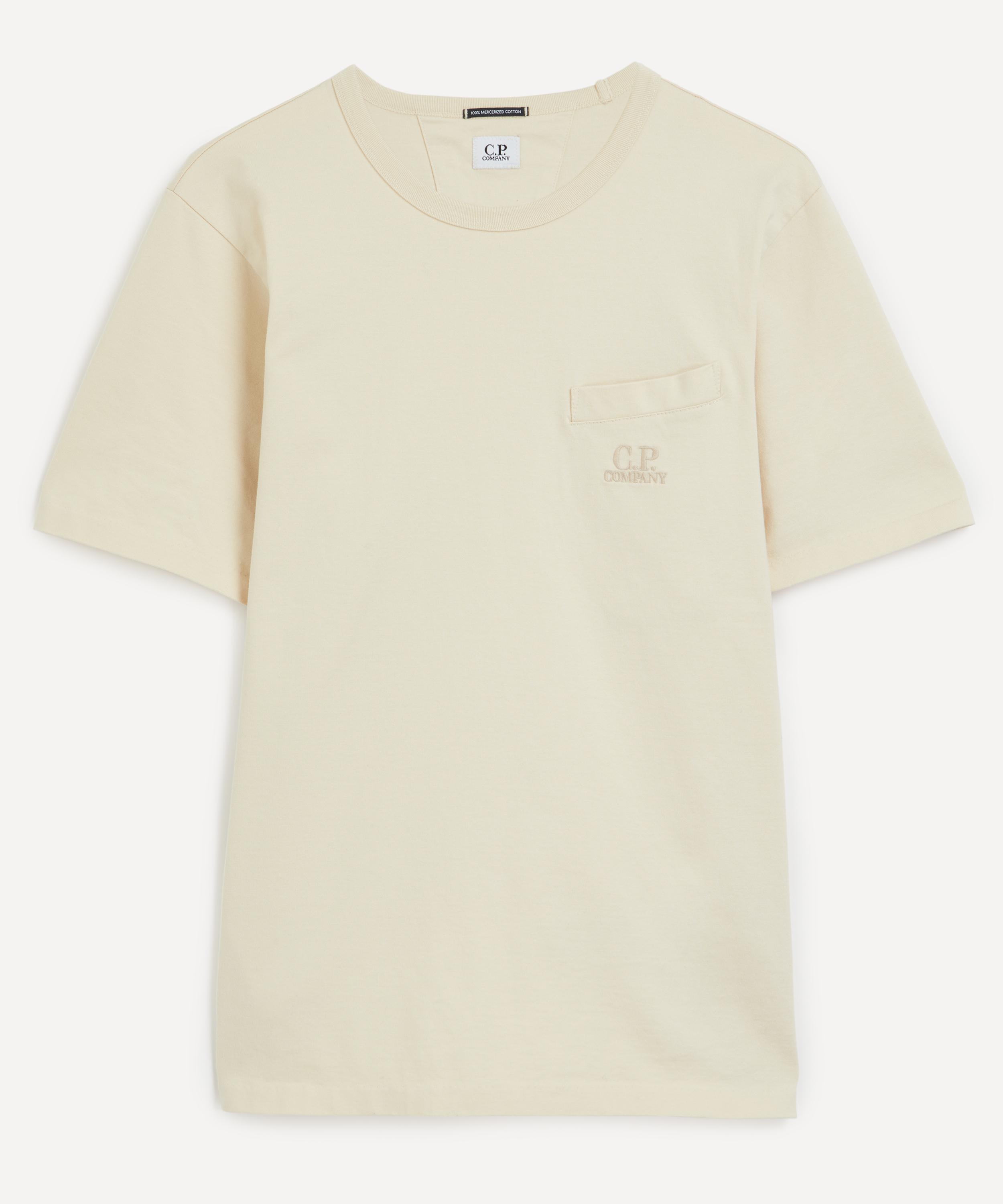 C.P. Company - 30/2 Mercerized Jersey Twisted Pocket T-Shirt image number 0