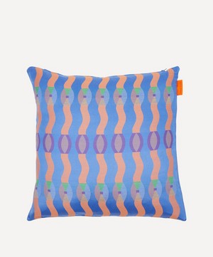 Yinka Ilori Objects - Omi Cushion image number 0