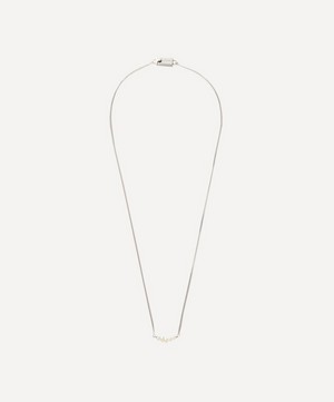 Completedworks - Platinum-Plated Sterling Silver Breeze Pearl Necklace image number 1