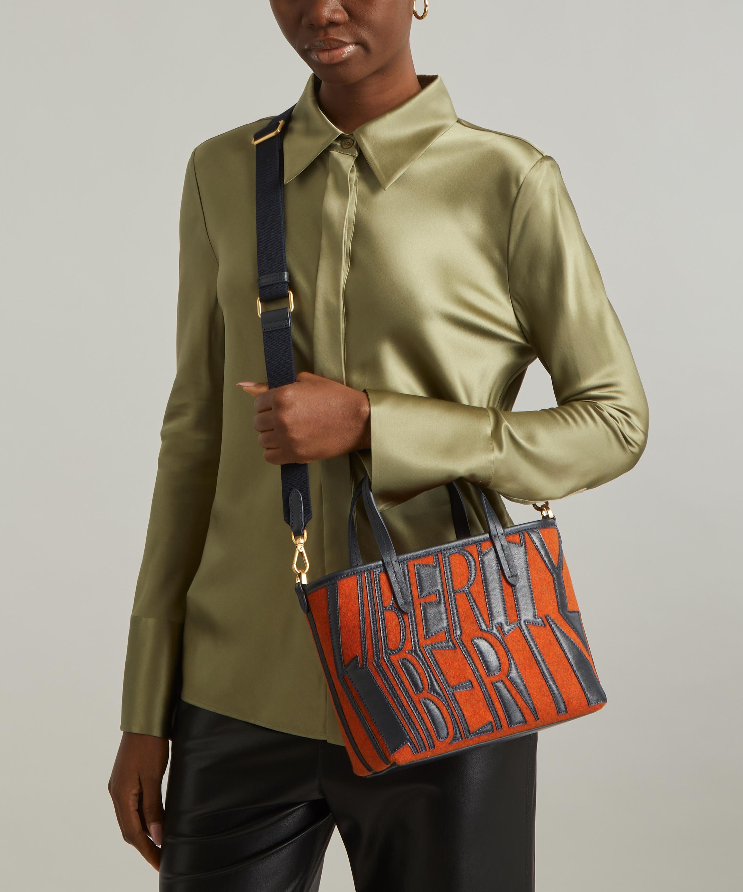 Liberty - Liberty Letters Felt Small Tote Bag image number 1