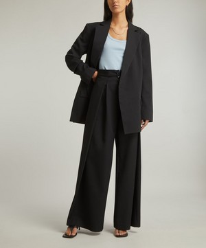 St. Agni - Fold Wide-Leg Trousers  image number 1