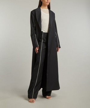 St. Agni - Deconstructed Pinstripe Trousers image number 1