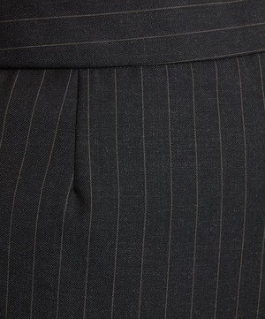 St. Agni - Deconstructed Pinstripe Trousers image number 4