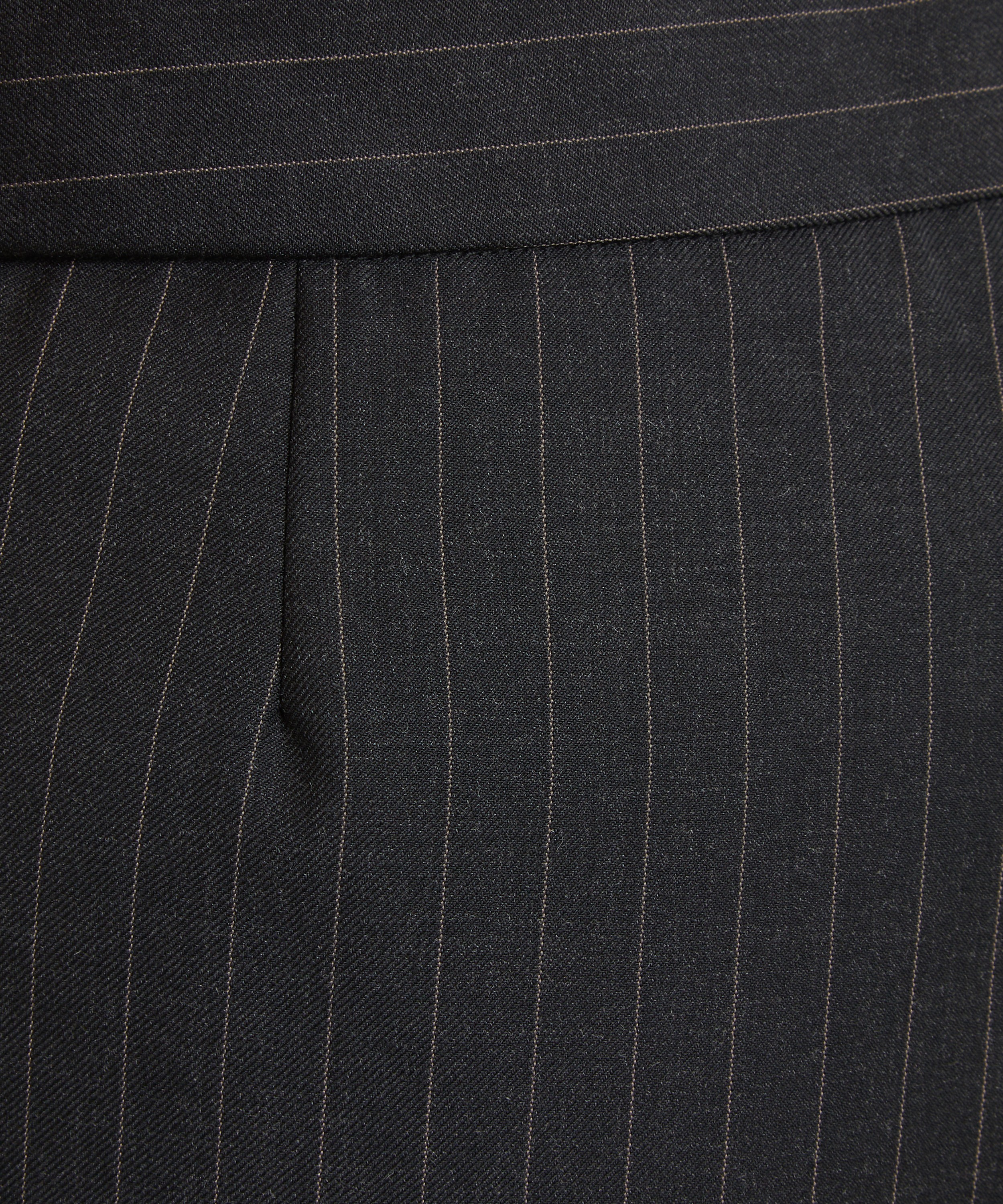 St. Agni - Deconstructed Pinstripe Trousers image number 4