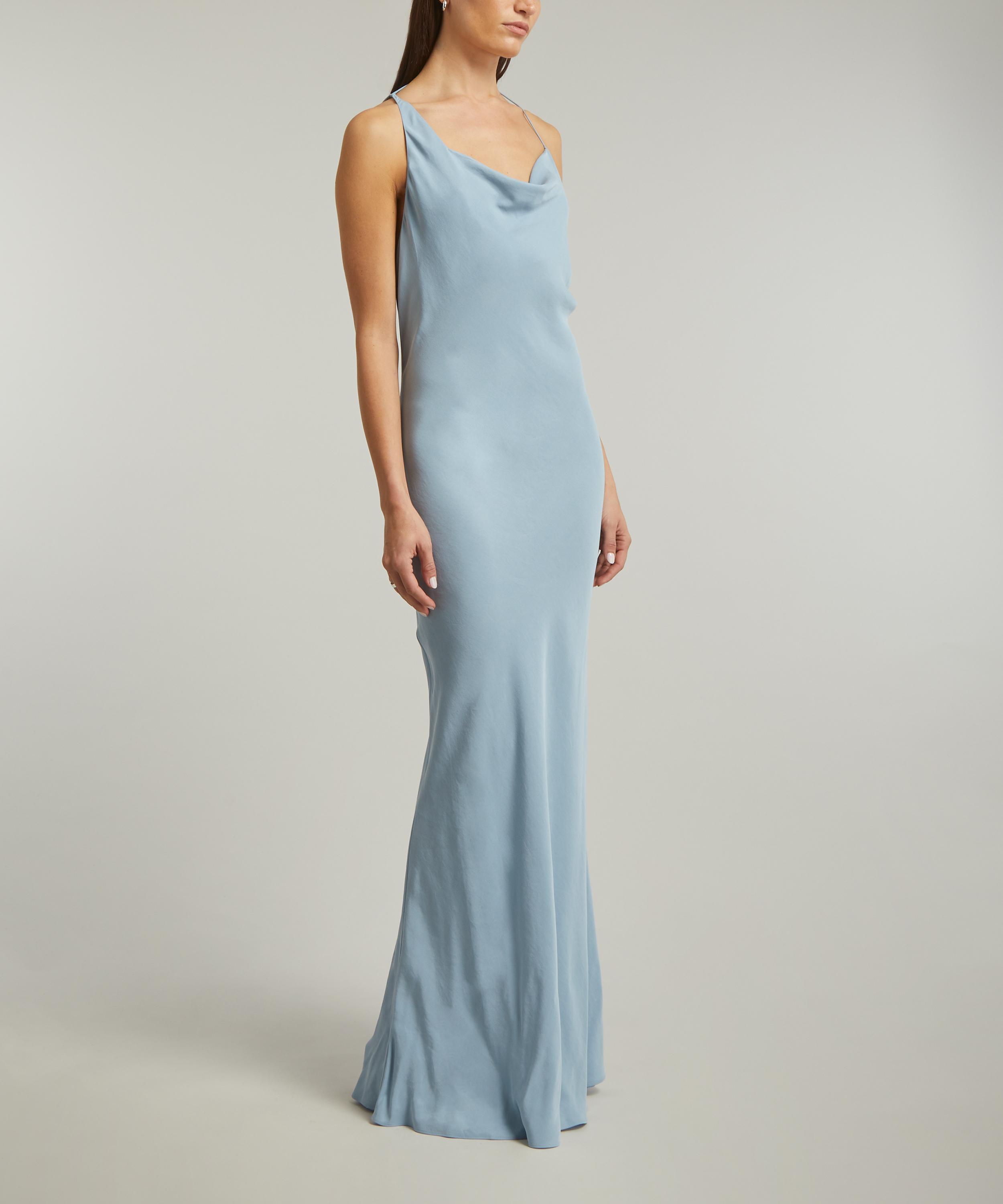 St. Agni - Asymm Drape Maxi Dress image number 2