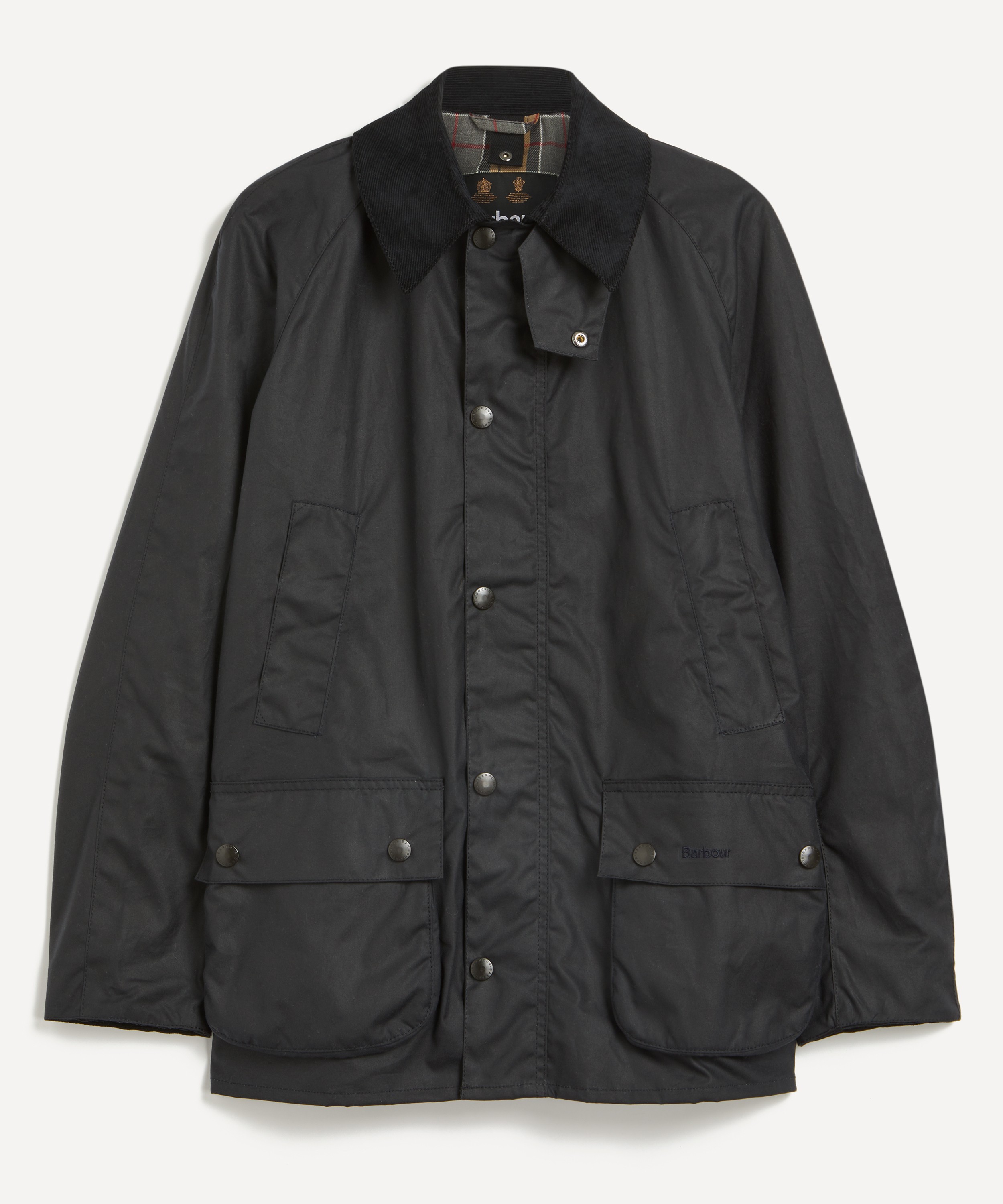 Barbour - Ashby Navy Waxed Jacket