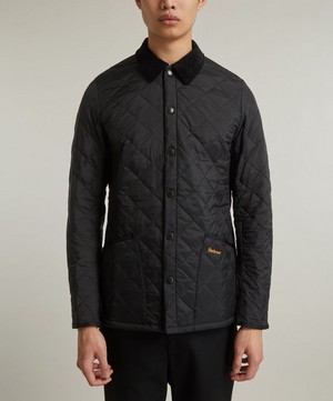 Barbour - Heritage Liddesdale Black Quilted Jacket image number 2