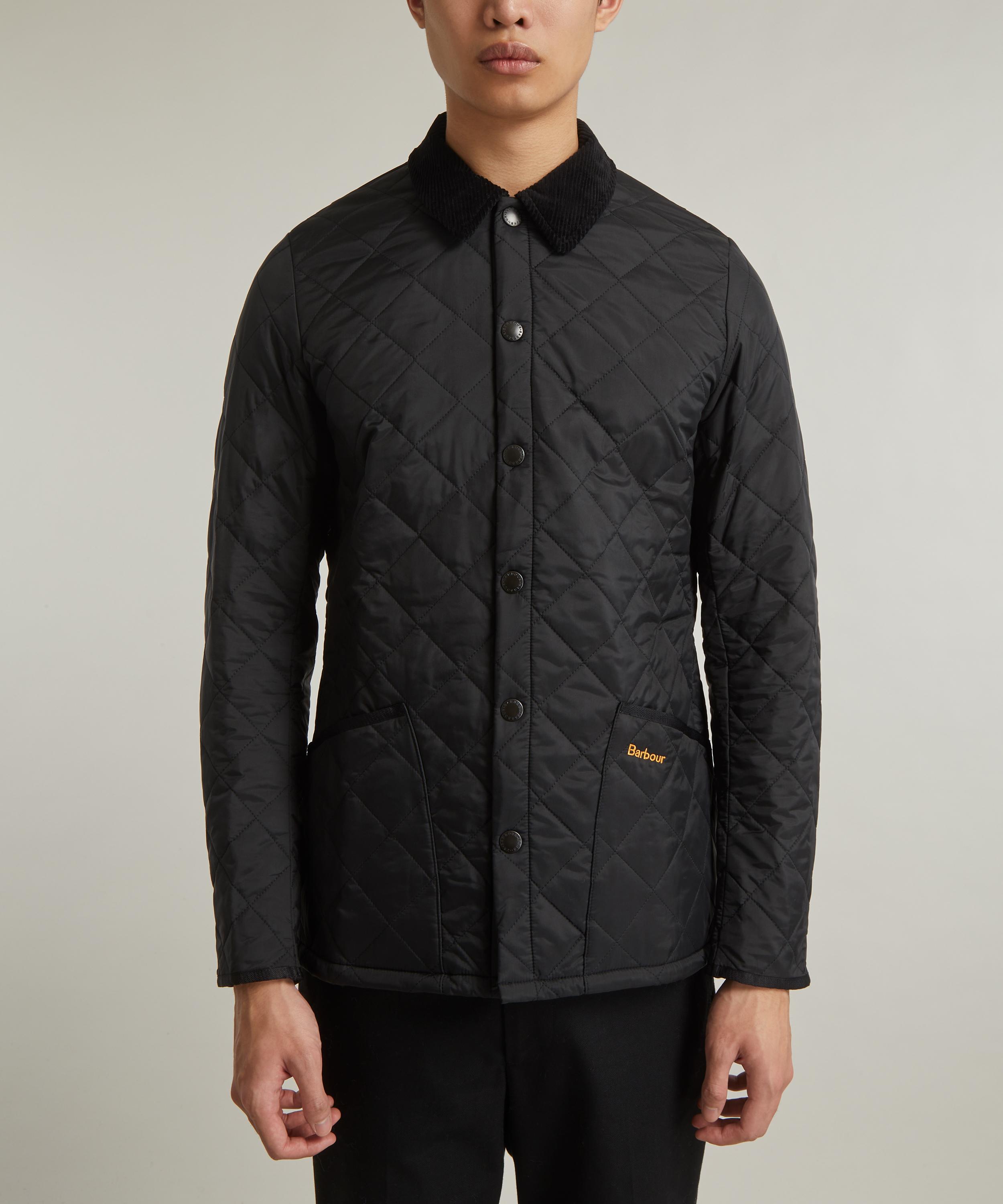 Barbour - Heritage Liddesdale Black Quilted Jacket image number 2