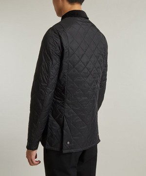 Barbour - Heritage Liddesdale Black Quilted Jacket image number 3