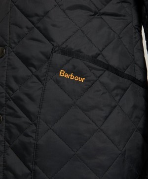 Barbour - Heritage Liddesdale Black Quilted Jacket image number 4