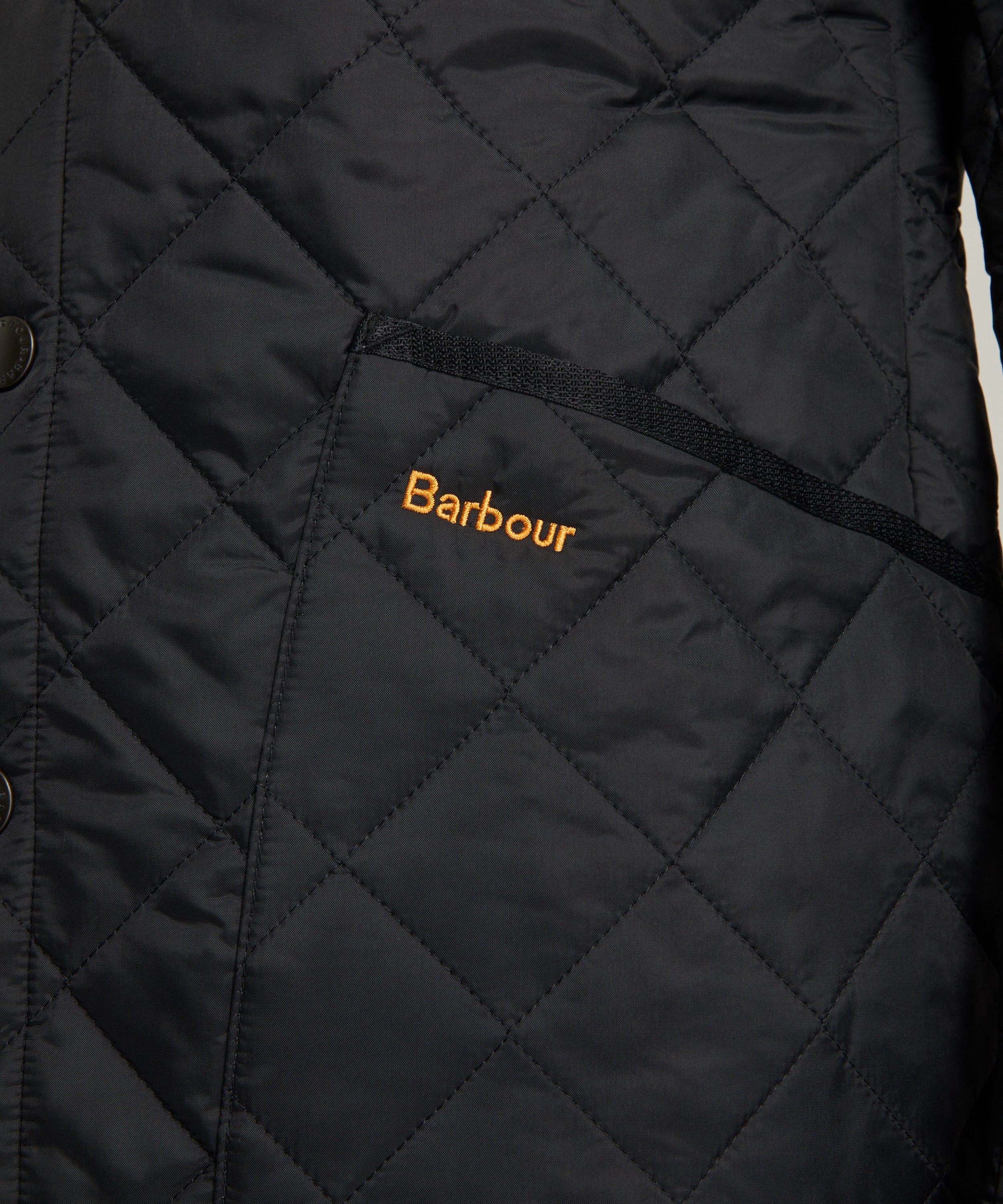 Barbour - Heritage Liddesdale Black Quilted Jacket image number 4