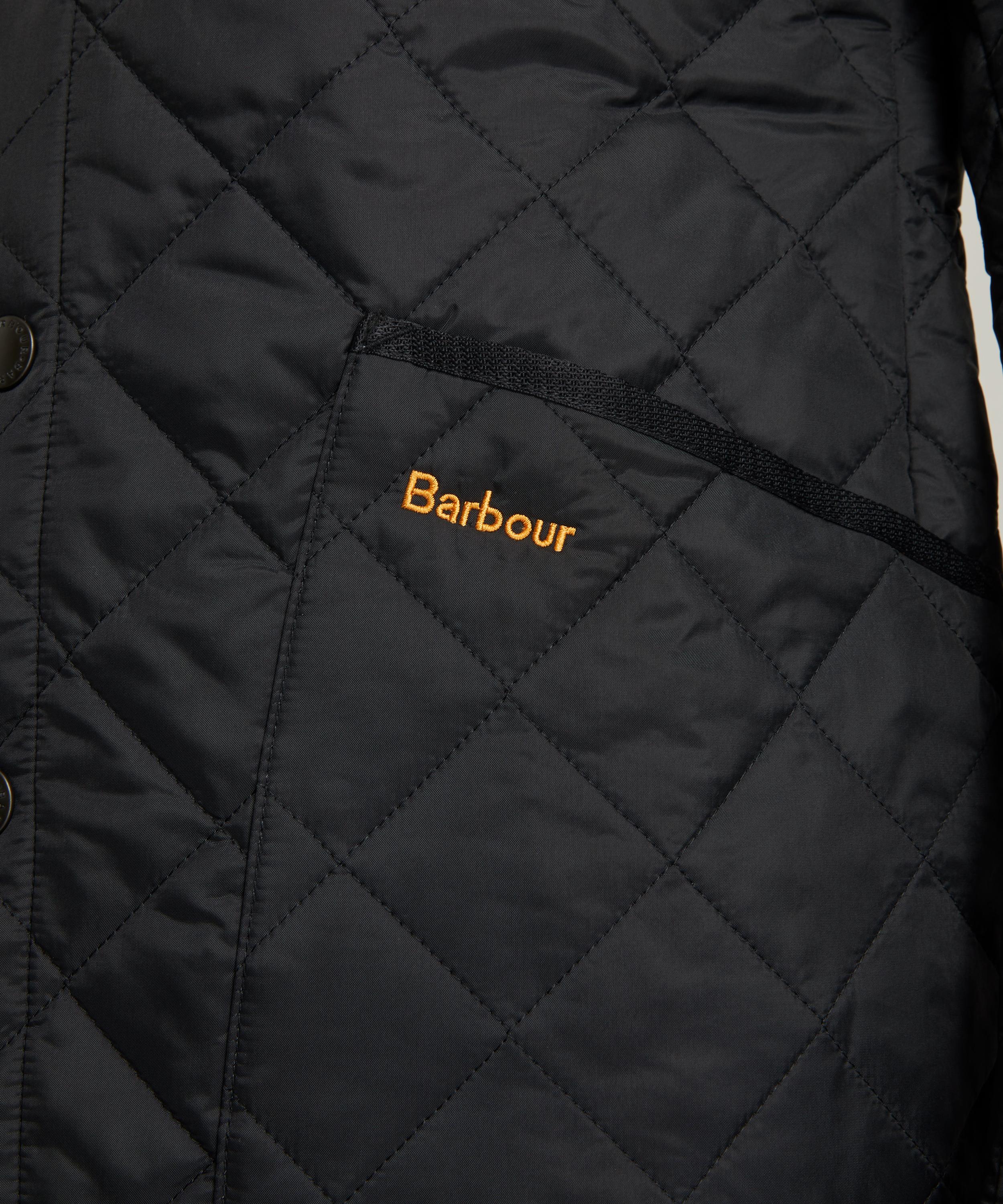 Barbour - Heritage Liddesdale Black Quilted Jacket image number 4