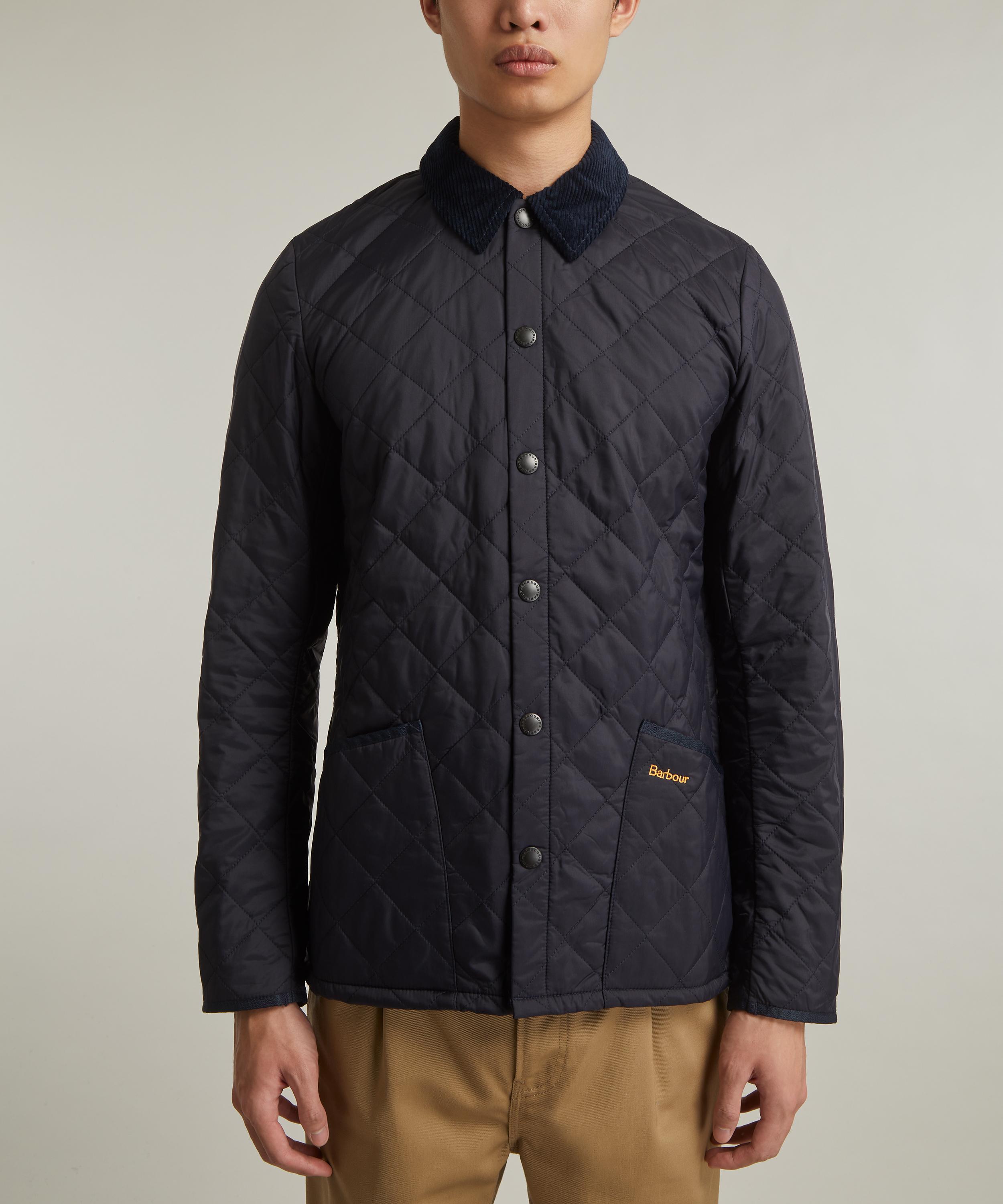 Barbour - Heritage Liddesdale Navy Quilted Jacket image number 2