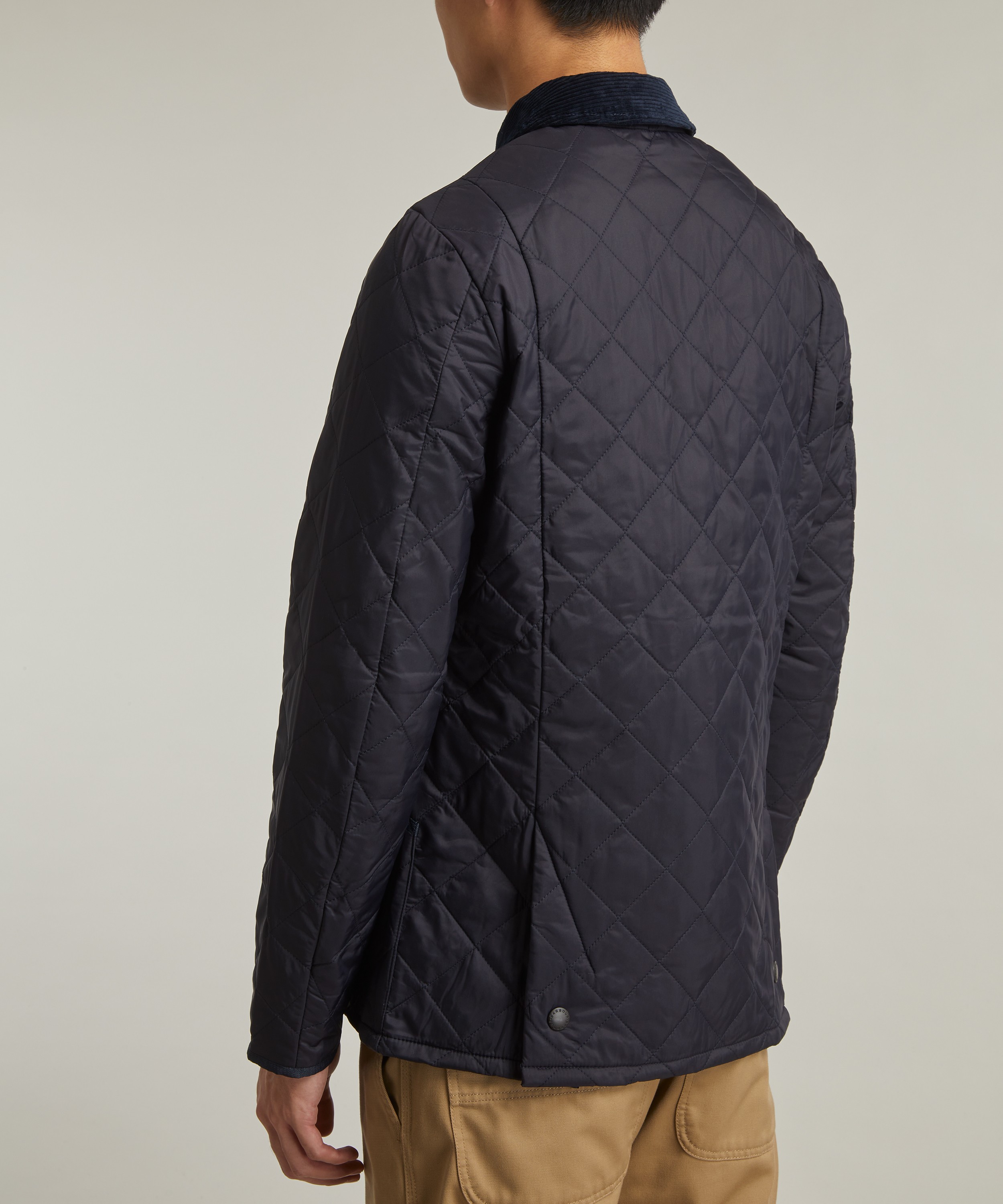 Barbour Heritage Liddesdale Navy Quilted Jacket | Liberty