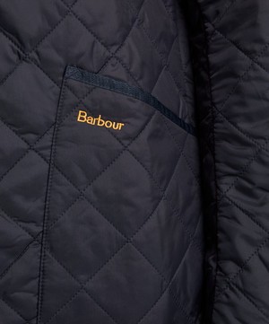 Barbour - Heritage Liddesdale Navy Quilted Jacket image number 4