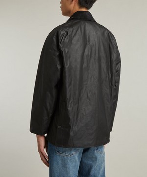 Barbour - Bedale Black Waxed Jacket image number 3