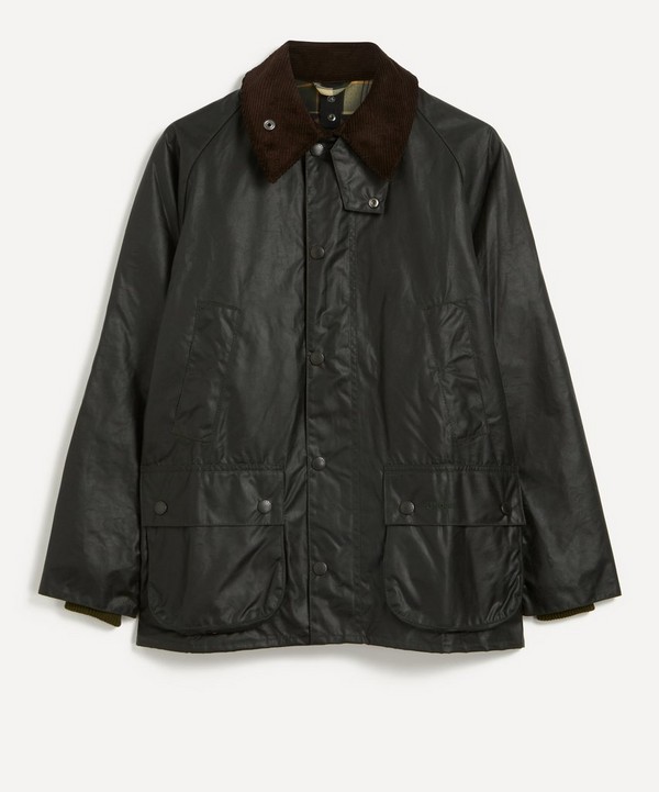 Barbour - Bedale Sage Waxed Jacket image number null