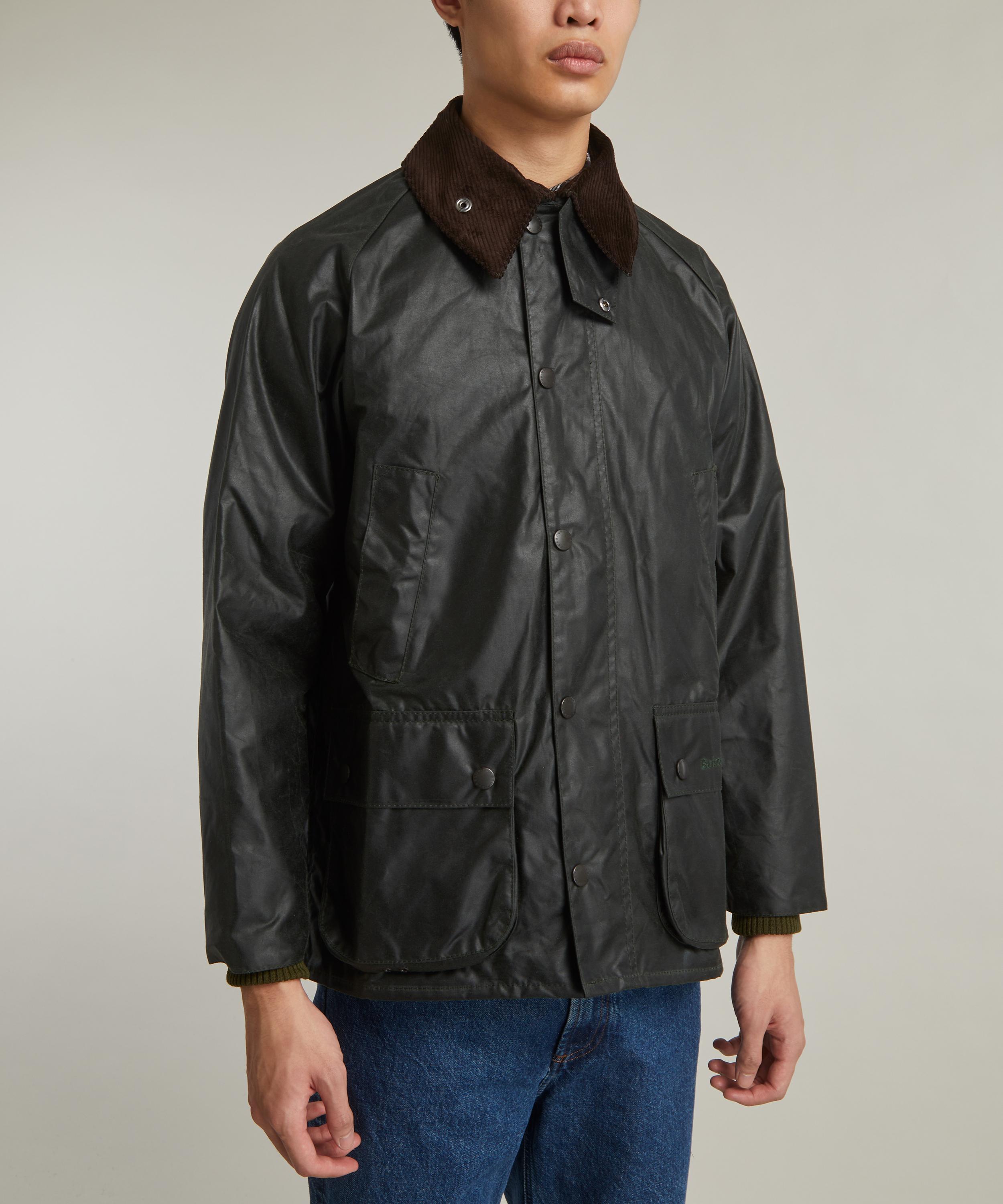 Barbour - Bedale Sage Waxed Jacket image number 2