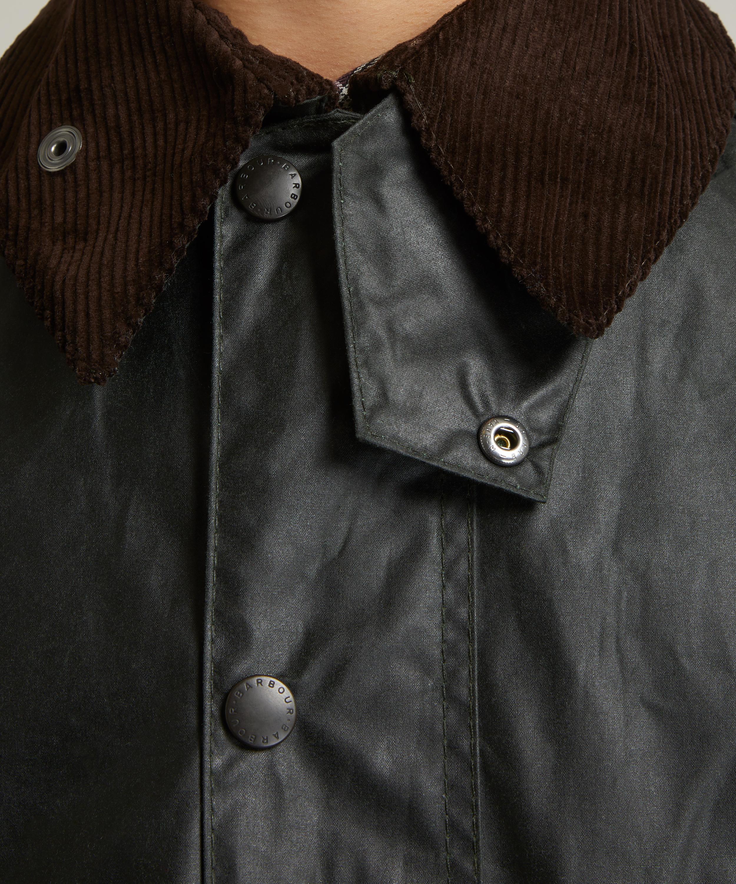 Barbour - Bedale Sage Waxed Jacket image number 4