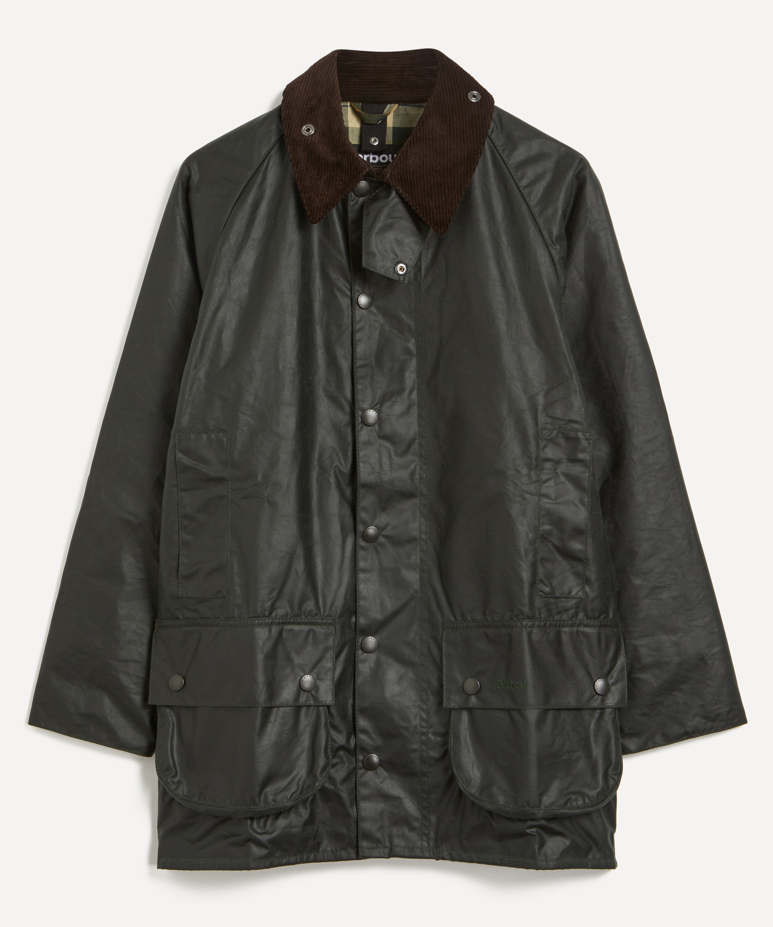 Barbour Beaufort Sage Waxed Jacket | Liberty