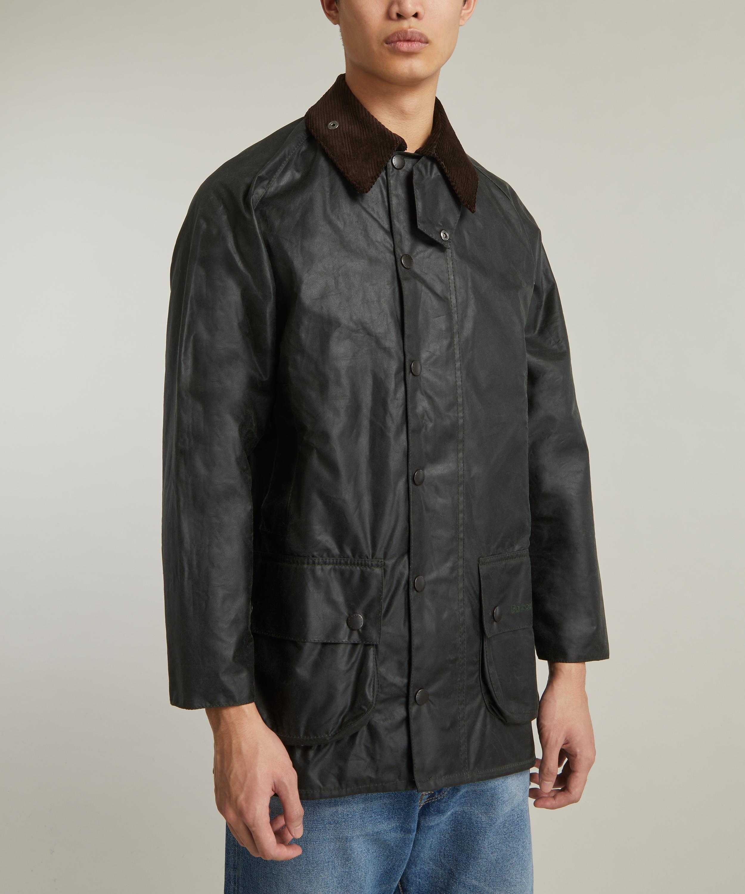 Barbour Beaufort Sage Waxed Jacket | Liberty