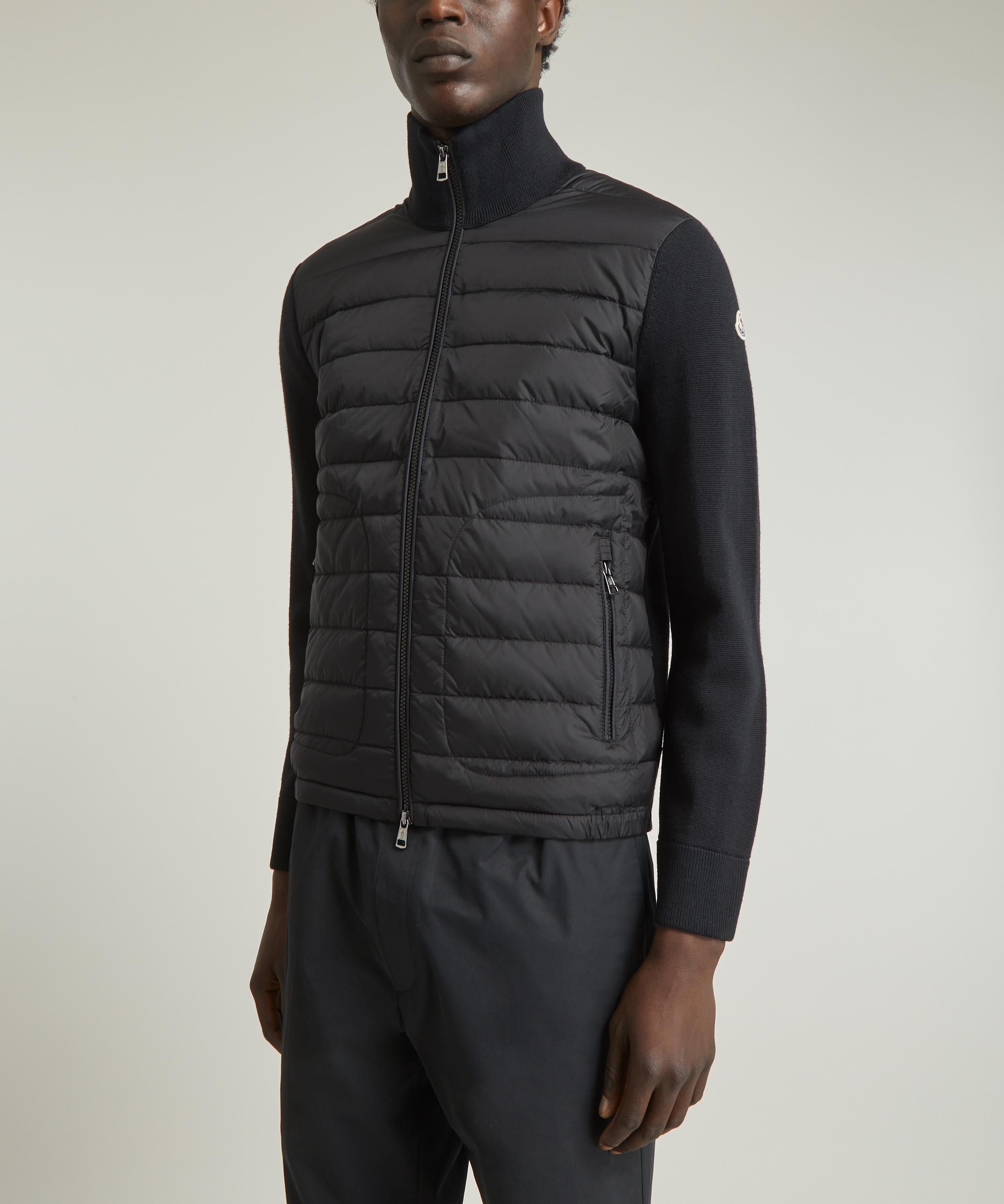 Moncler - Padded Wool Cardigan image number 1