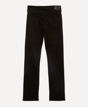 Paige - Normandie Black Shadow Straight Fit Jeans image number 2