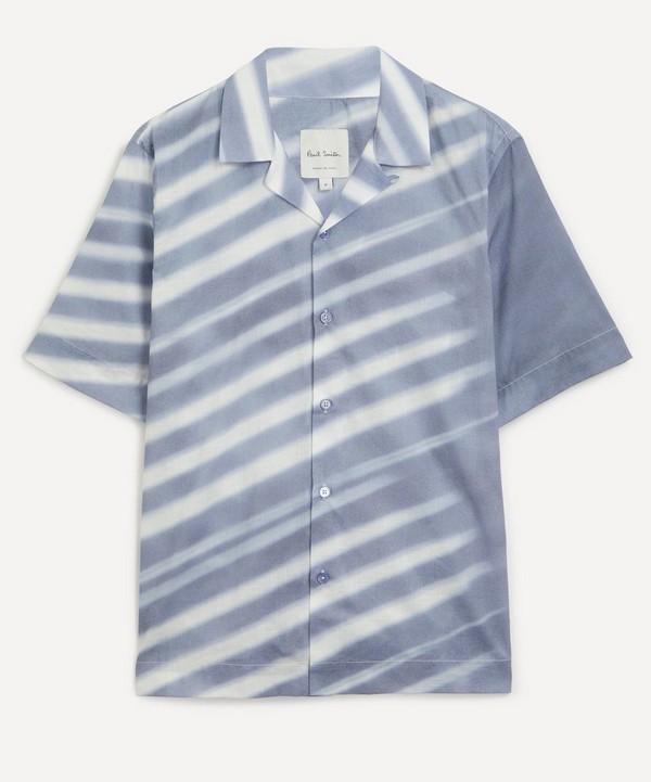 Paul Smith - Abstract Stripe Short-Sleeve Shirt image number null