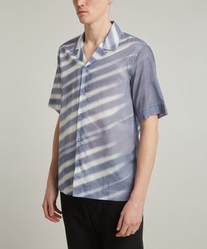 Paul Smith - Abstract Stripe Short-Sleeve Shirt image number 2