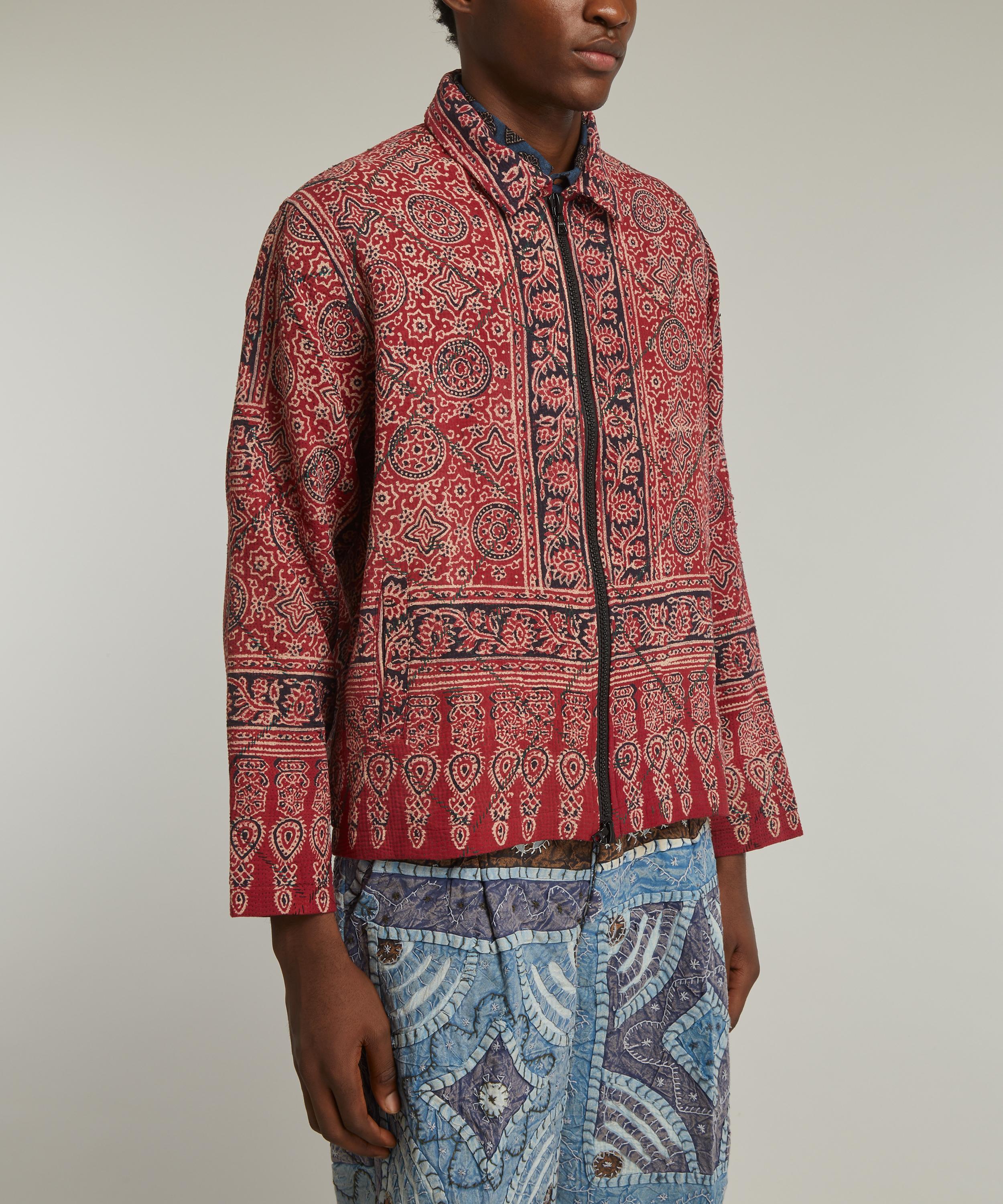 Kartik Research - Kantha Embroidered Paisley Jacket image number 2