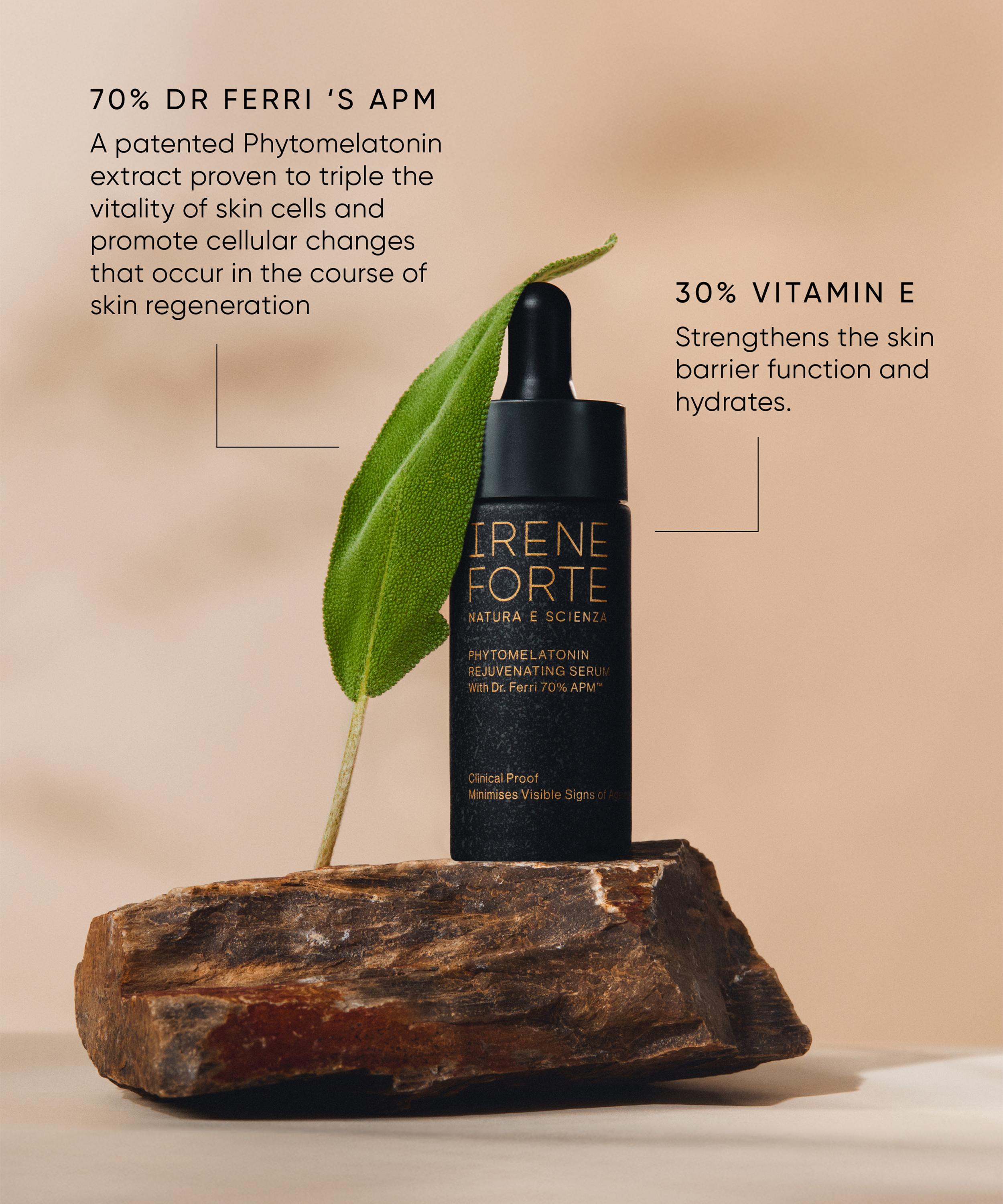 Irene Forte - Phytomelatonin Rejuvenating Serum with Dr. Ferri’s 70% APM 15ml image number 2