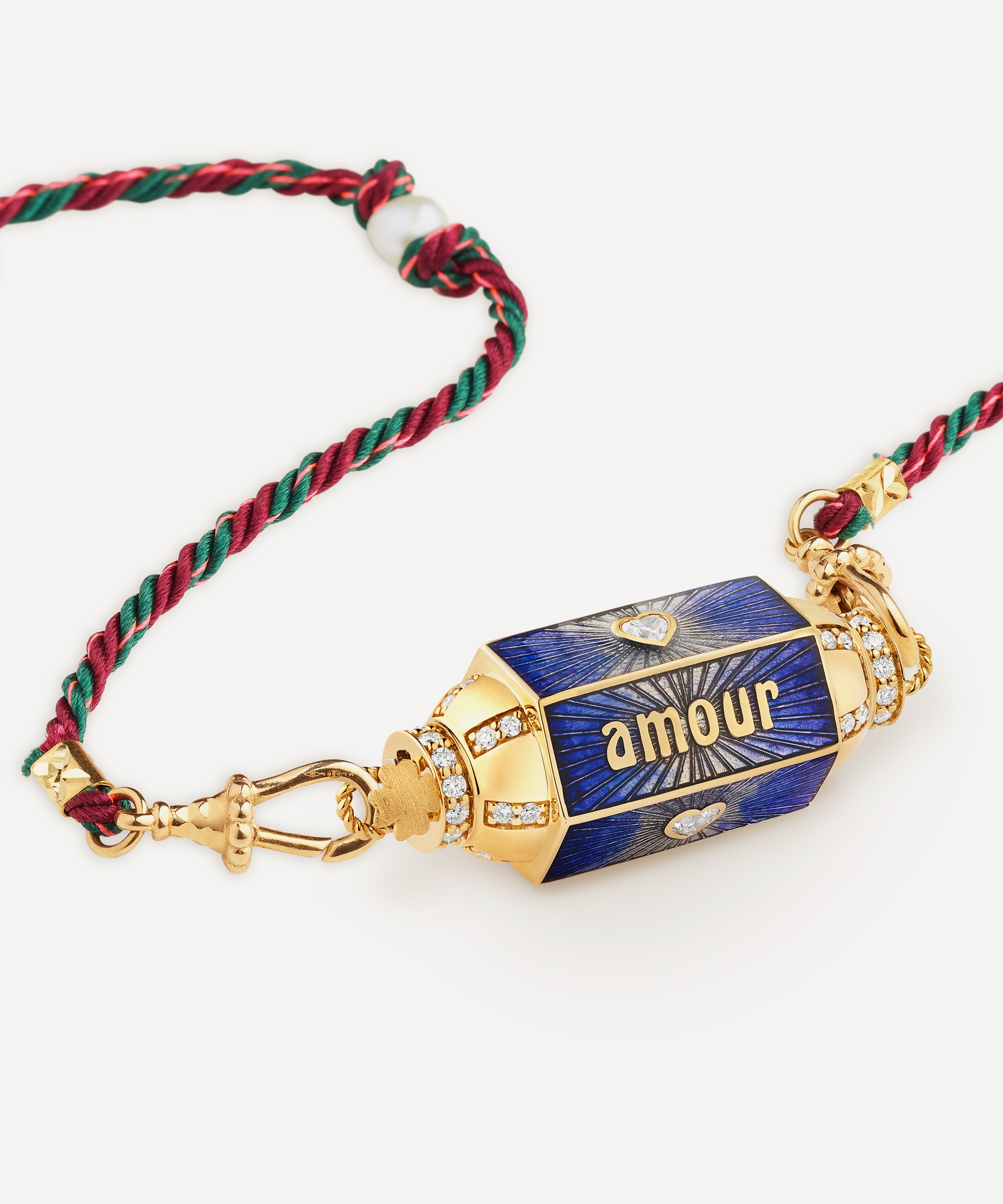 Marie Lichtenberg - 18ct Gold Amour Toujours Locket Necklace image number 1