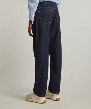 Carhartt WIP - Landon Blue Stonewashed Jeans image number 3