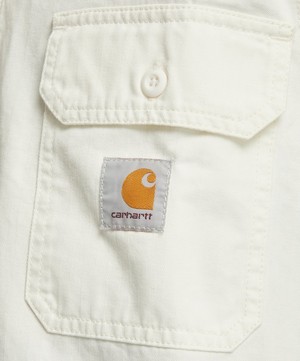 Carhartt WIP - Off-White Rainer Shirt Jacket image number 4