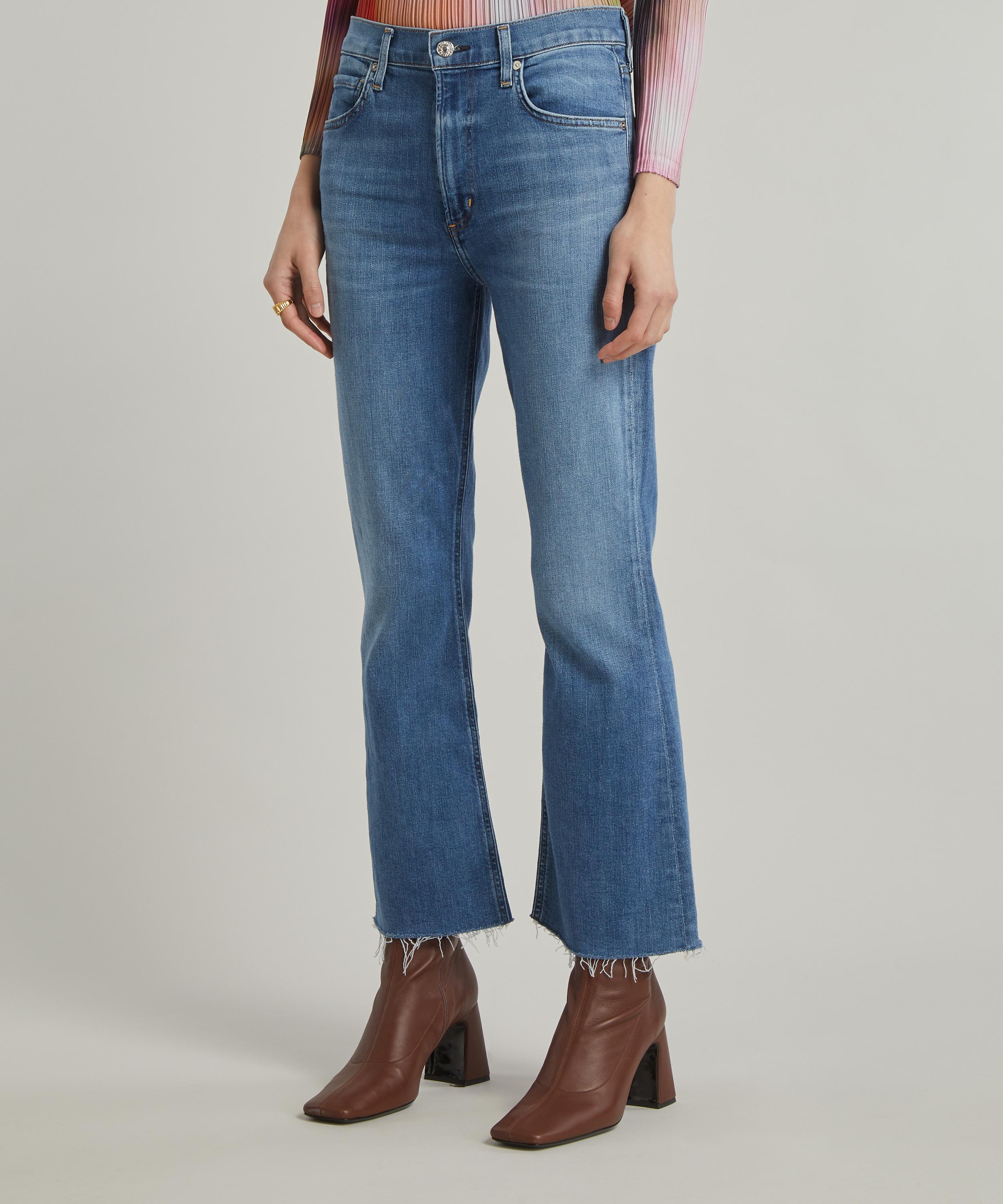 Citizens of Humanity - Isola Mid Rise Cropped Boot Jeans in Lawless image number 2