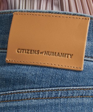 Citizens of Humanity - Isola Mid Rise Cropped Boot Jeans in Lawless image number 4