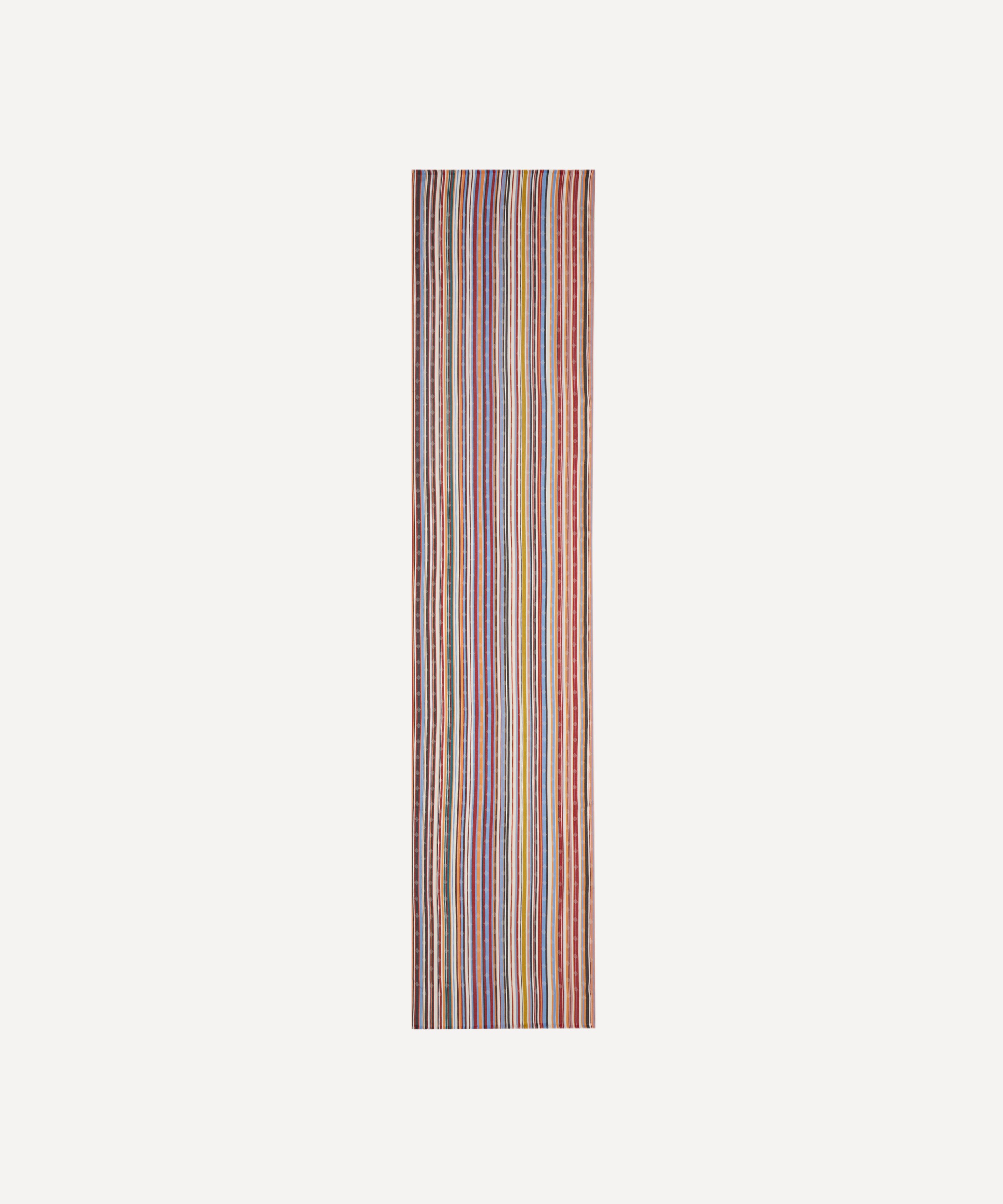 Paul Smith - Polka Stripe Cotton-Blend Scarf image number 1