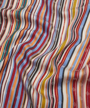 Paul Smith - Polka Stripe Cotton-Blend Scarf image number 3