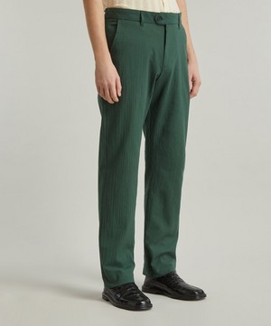 Percival - Tailored Seersucker Trousers image number 2