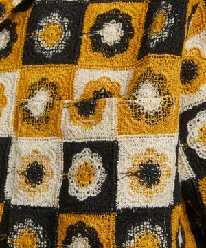 Percival - Sour Patch Crochet Cuban Shirt image number 4