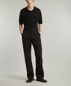 Percival - Black Jack Negroni Knitted Polo image number 1