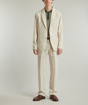 Percival - Tailored Linen Blazer image number 1
