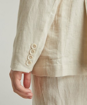Percival - Tailored Linen Blazer image number 4